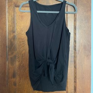 Lululemon black tie top size small